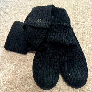 UGG Boots Black crotchet Size 6